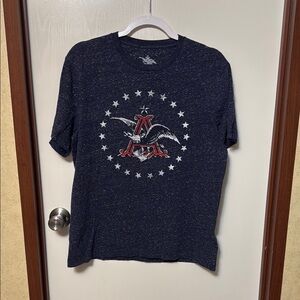 Men's Navy Graphic T-Shirt Size M